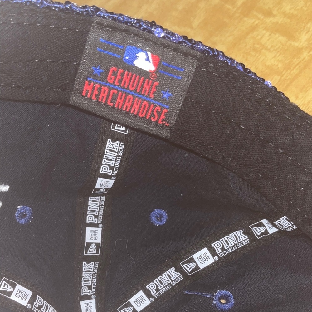 New Era / Victorias Secret/ Pink SD Padres Blue Sequin Hat - Picture 8 of 15